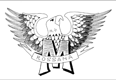 Logo eagle hand drawn