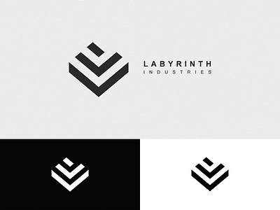 Labyrinth brand adobe brand brand identity branding creative design design identity design logo marchio minimal pantone typography vector web website