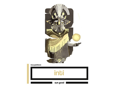 Inti | Inca sun god character design character illustration concept concept art design illustration inca intimate mythology sun