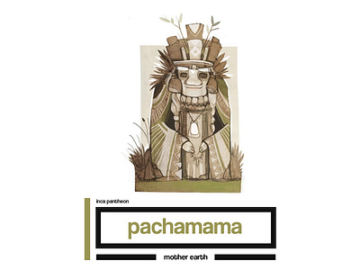 Pachamama | Inca Mother earth art artwork character design character illustration concept concept art creative design earth earth day grass green illustration illustration art inca leaves mother motherearth mythology nature