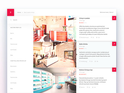 Medical Site - Concept iteration design gp medical portal responsive spa website