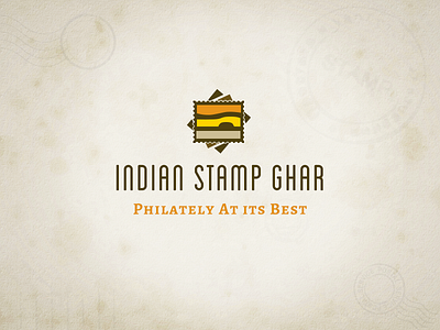 Indian Stamp Ghar - Philately at its best! branding creative logo newspapers philately stamps