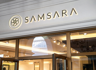 Samsara Hotel Brand Identity branding
