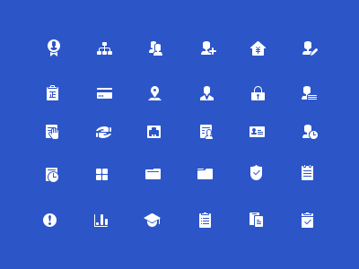 Icon set (24x24) Part 2 flat icon system