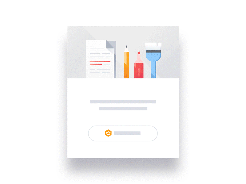 Popup ui mg anim animation motion graphic gif illustration