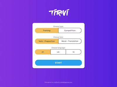 Tirvi | Learn Hebrew app hebrew interface learning project test ui ux web