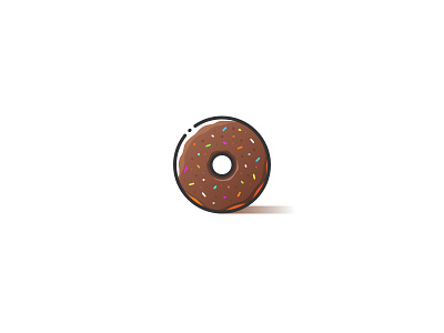 Doughnut dessert doughnut eat food honey icon sketch ui