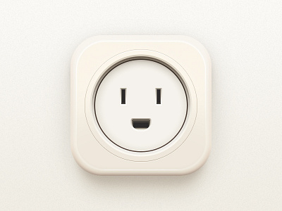 Socket cute dribbble electrical face icon illustrator lightcolor photoshop smile socket