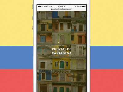 Puertas de Cartagena airbnb colombia css animation dslr map photo journal progressive enhancement responsive svg travel