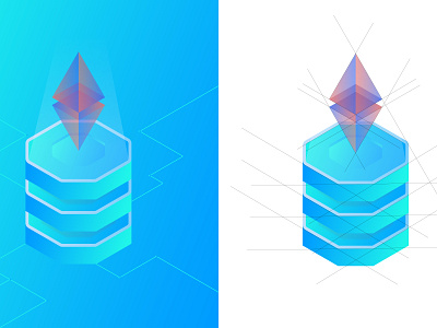 how to make Isometric / Create an Isometric ETH in Adobe Illustr adobe illustrator tutorial adobe illustrator tutorials adobe tutorials coin crypto eth crypto eth cryptocurrency eth graphic design illustration illustrations illustrations／ui illustrator cc isometric isometric drawing isometric graphics projection stock vector