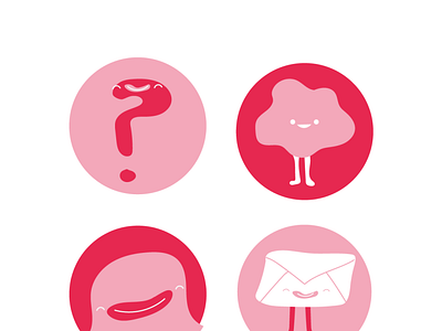 Icon characters animation app branding character animation character design characters design flat icons illustration minimal web
