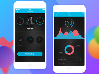 Epic - Fitness App application dark exercise fitness goal iphone user interface