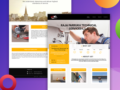 RFTC  Website - Home Services