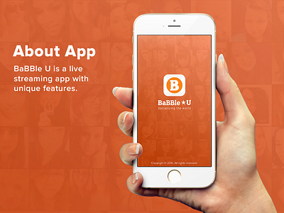 Babble U - Livestreaming App (Splash)