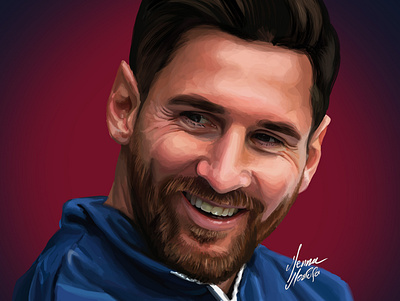 messi art digital digitalartist drawing