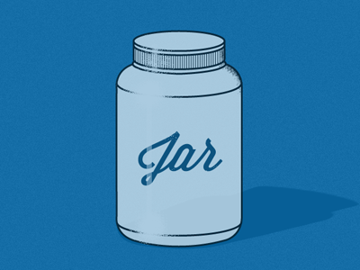 It's a jar!