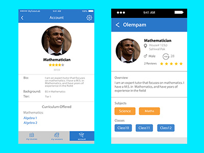 UI Design by Ifra Designz on Dribbble