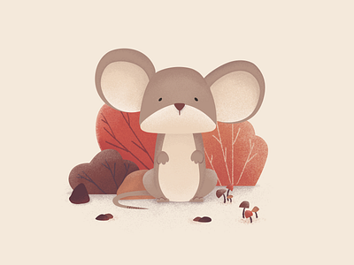 Little Mouse characters children cute design digital illustration kids mouse photoshop