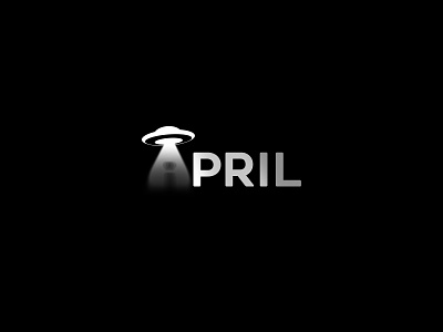 APRIL 2020 april art black dark design icons lettering mvh ufo weird