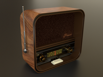 3D Product Design_#04 Radio Mini