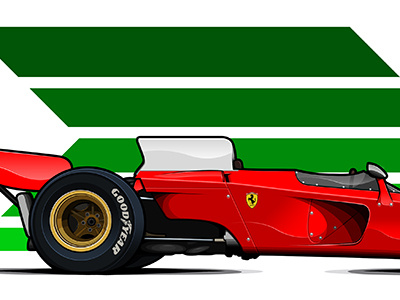 Ferrari 312b3 cars ferrari formula illustration one racing vintage
