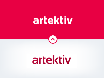 Artektiv logo update art artektiv crimson logo new update