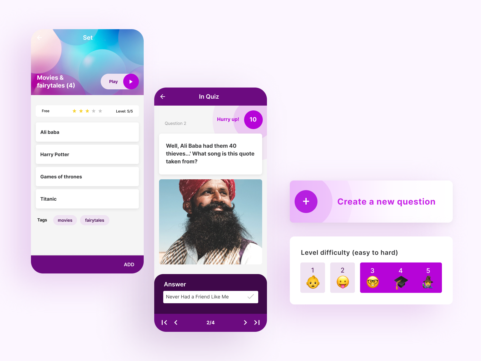 Quiz App (Leader-board screen) - UpLabs