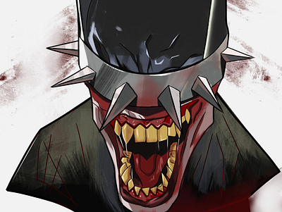 The Batman Who laughs animation art character design digitalpainting illustration logo painting web
