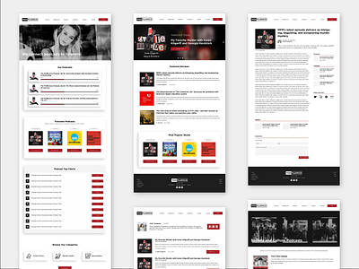 Podfluence Website Design blog blog design design desktop design graphic design ui ui ux ui design ux ux design visual design web design website website design wordpress