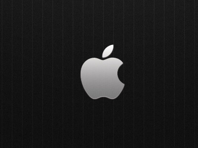 Elegant Apple apple dark desktop minimalistic