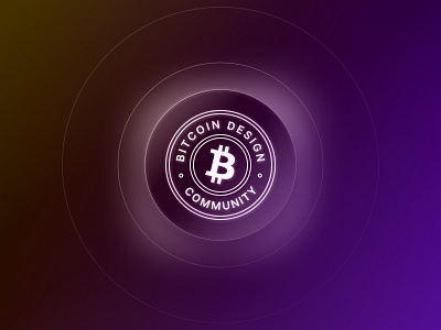 Bitcoin Design Community Seal