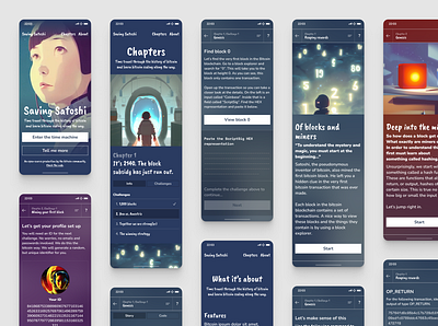 Saving Satoshi mobile layouts ai art bitcoin coding crypto cryptocurrency