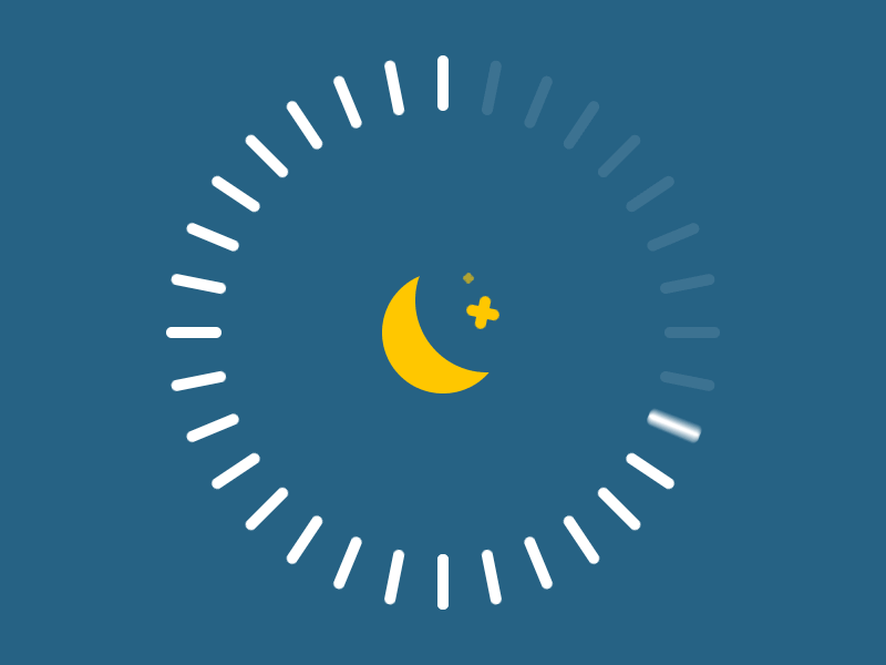 Day and night cycle animation aftereffects animation blue clock day gif lottie moon night root sun time