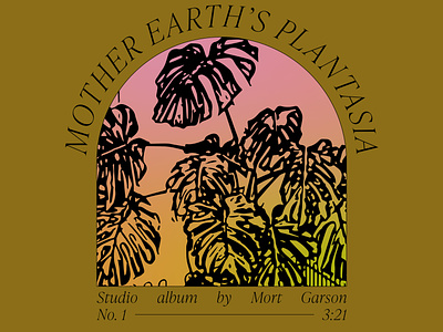 Mother Earth's Plantasia color design dribbble dribbblers experimental design flat freelance gradient graphic design illustration texture typography vector