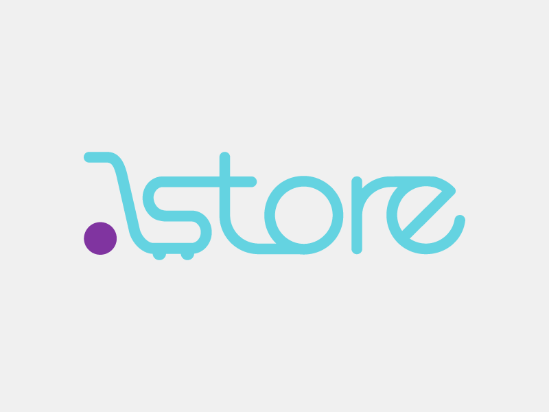 Logo Design branding logo logo design logomark negative space shopping webstore wordmark