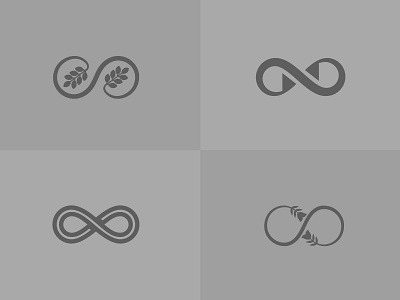 Infinity Logo branding brandmark floral geometric identity design infinite infinity logo logo design symbol vector