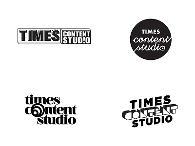 Times Studio branding corporate identity identity logo logo design logomark type typography vector wordmark