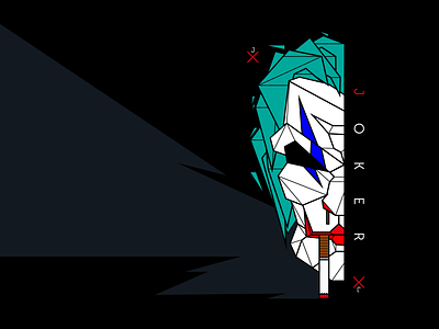 Joker art borabula character funart illustraion illustration joker jokerdesign jokervector logo logotype vector vectorart