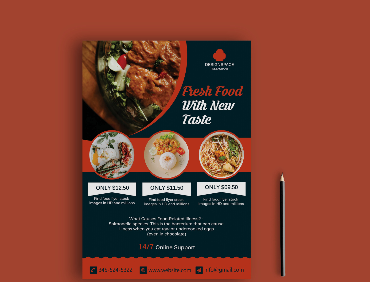 Food Flyer by Rony Ahmed on Dribbble