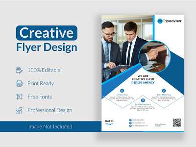 Creative Flyer design template banner design brochure design design flyer design flyer template flyers free template