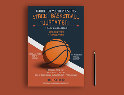 Basketball Flyer Design basketball flyer event flyer flyer design flyer template flyers tournament flyer