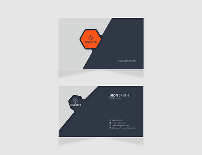 Modern business card Design branding business card corporate business card design card graphic design modern business card modern template