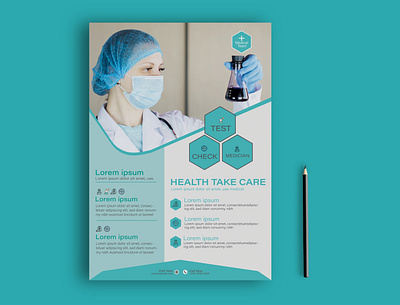 Medical Flyer Template banner design branding brochure design flyer design flyers graphic design medical flyer template motion graphics