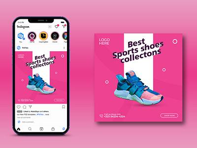 Modern Shoes Banner Design