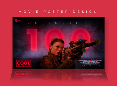 Action Movie Poster Design Template action movie design designgraphic graphic design movie poster poster poster template