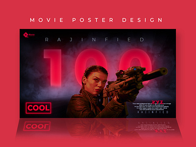 Action Movie Poster Design Template