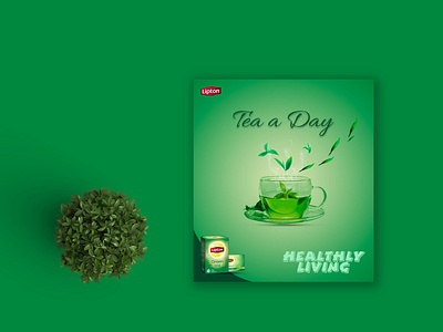 Tea promotion poster Design