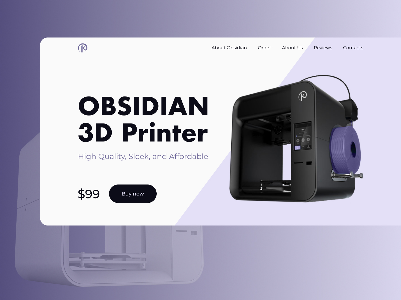 Obsidian 3D by Gala M. Dribbble