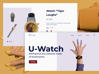 U-watch. Eco-watches