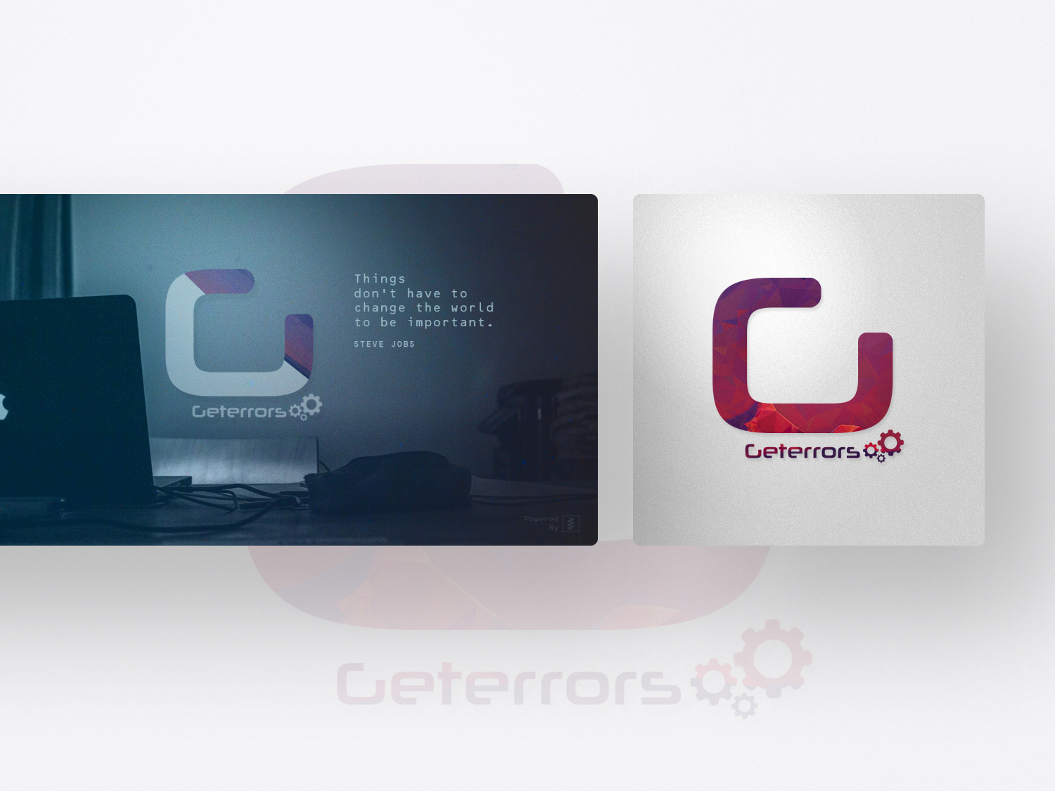 Geterrors Logo And Banner Design By Soumeetra Mishra On Dribbble